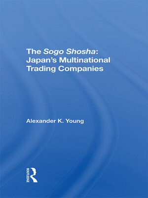 cover image of The Sogo Shosha